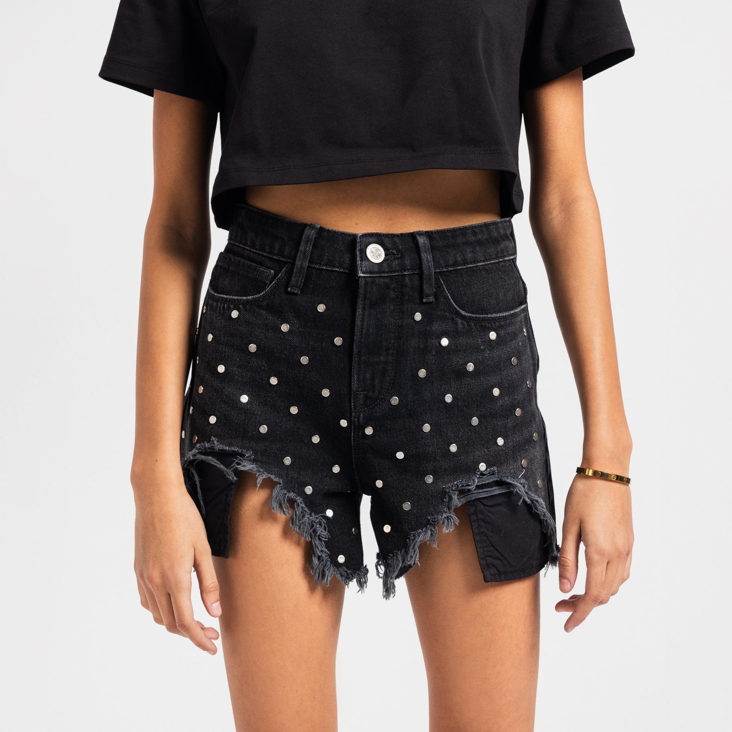 The Embellished Reworn Shorts