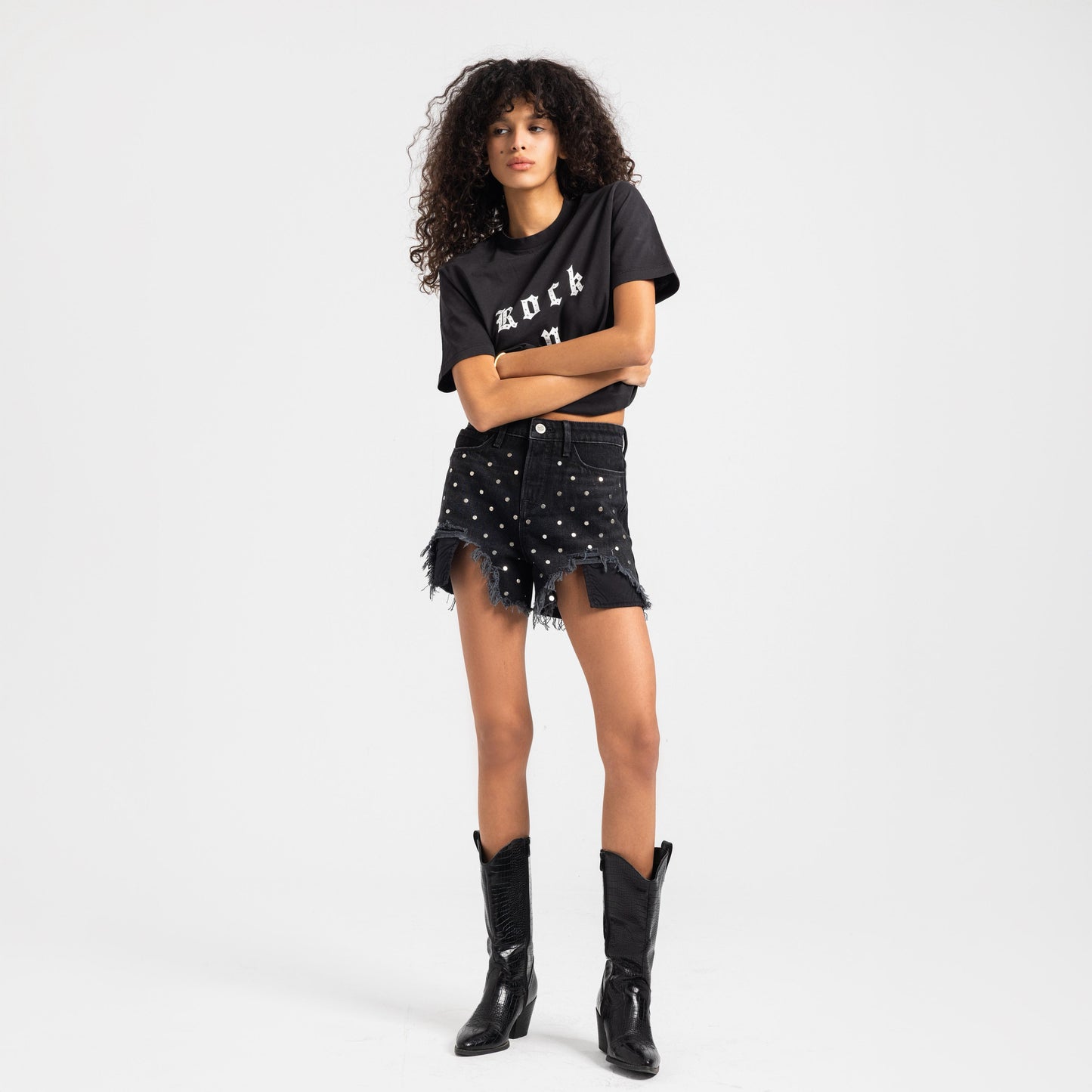 The Embellished Reworn Shorts